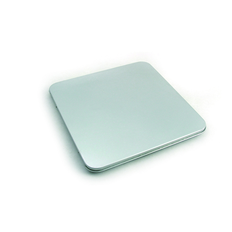 Square CD tin case